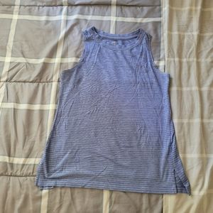 Blue Athletic Tank Top